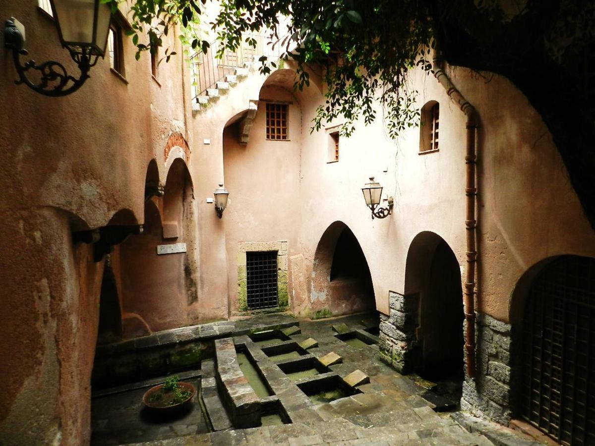 Mansarda Con Vista Piscina Villa Campofelice Di Roccella Luaran gambar